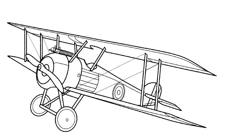 ぬりえページ: 飛行機 (交通機関) #134906 - 無料の印刷可能なぬりえページ