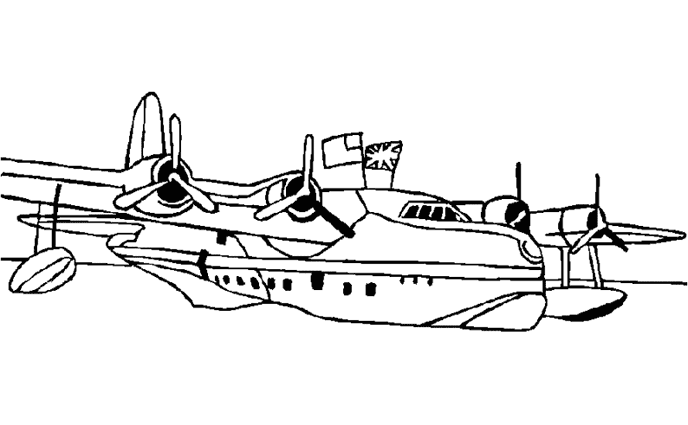 ぬりえページ: 飛行機 (交通機関) #134935 - 無料の印刷可能なぬりえページ