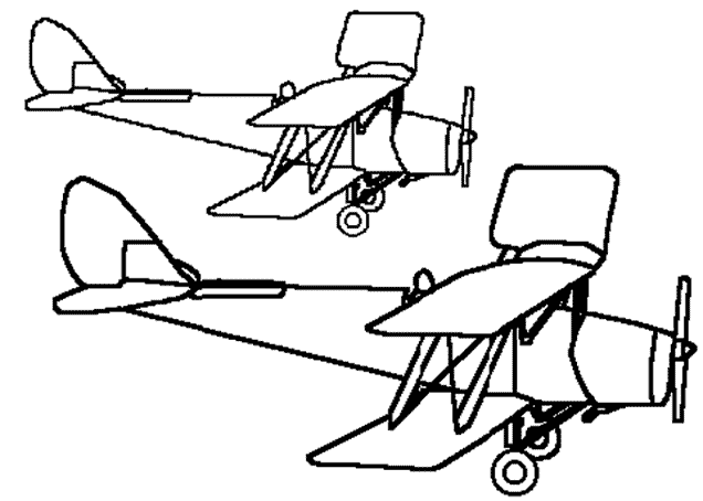 ぬりえページ: 飛行機 (交通機関) #134972 - 無料の印刷可能なぬりえページ