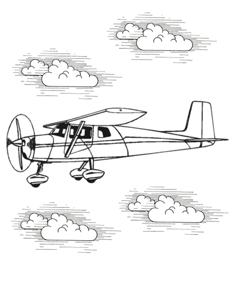 ぬりえページ: 飛行機 (交通機関) #135010 - 無料の印刷可能なぬりえページ