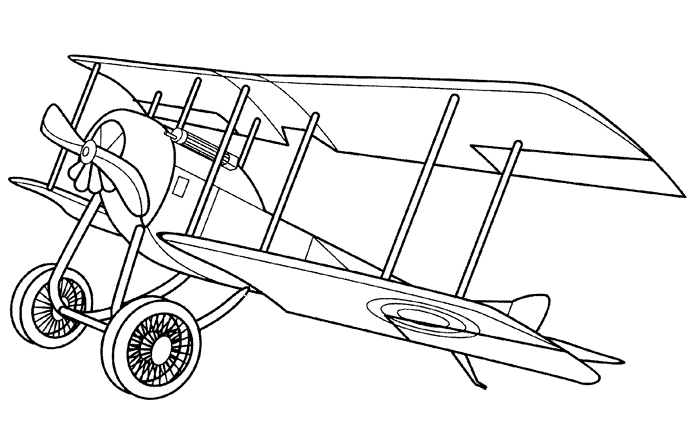 ぬりえページ: 飛行機 (交通機関) #135014 - 無料の印刷可能なぬりえページ