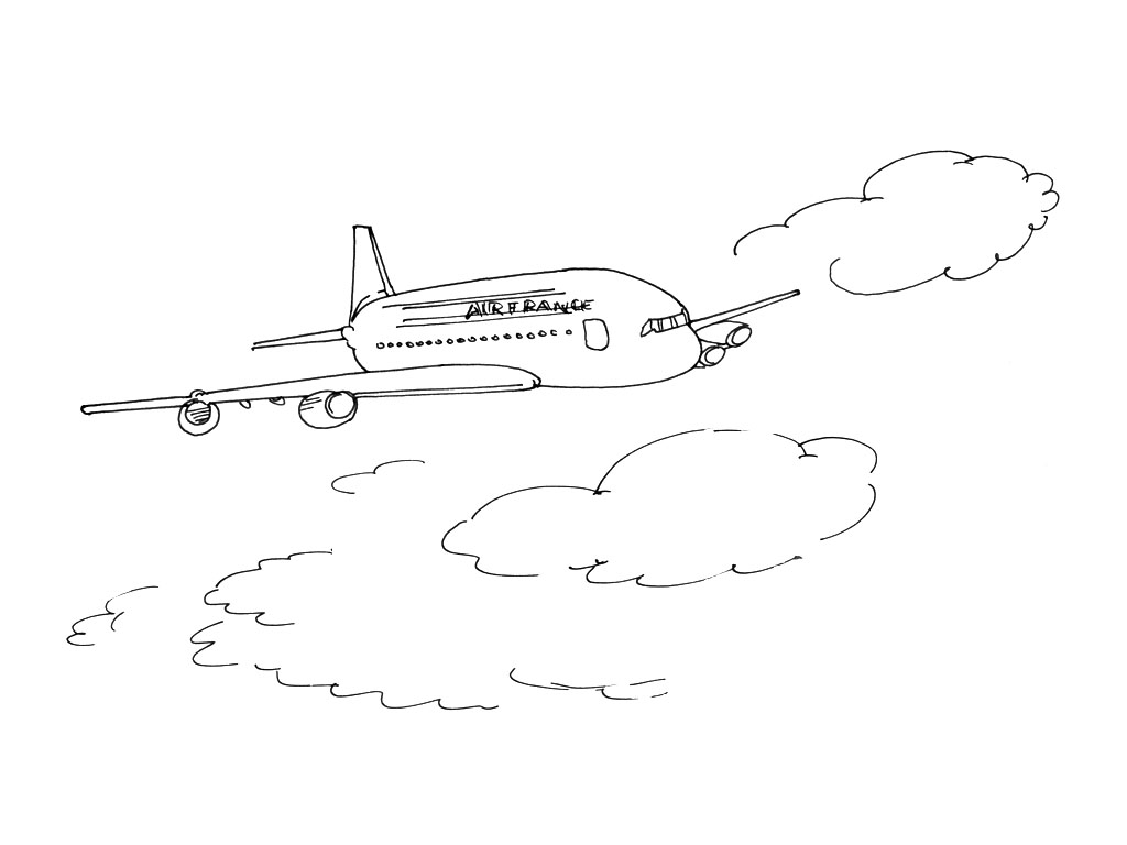 ぬりえページ: 飛行機 (交通機関) #135025 - 無料の印刷可能なぬりえページ