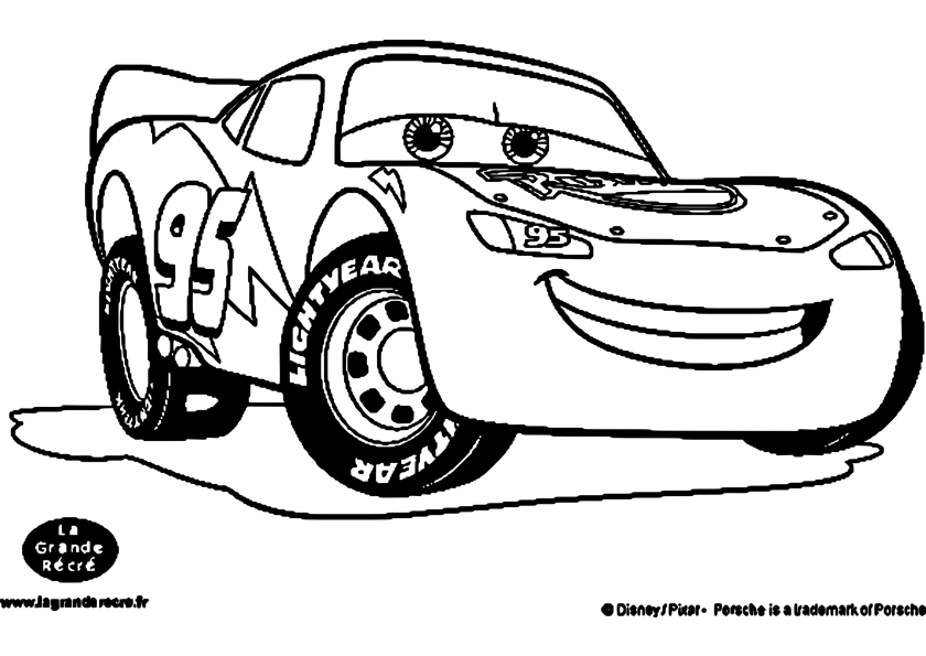 ぬりえページ: レースカー (交通機関) #138892 - 無料の印刷可能なぬりえページ