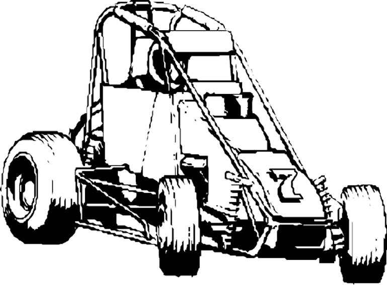 ぬりえページ: レースカー (交通機関) #138907 - 無料の印刷可能なぬりえページ