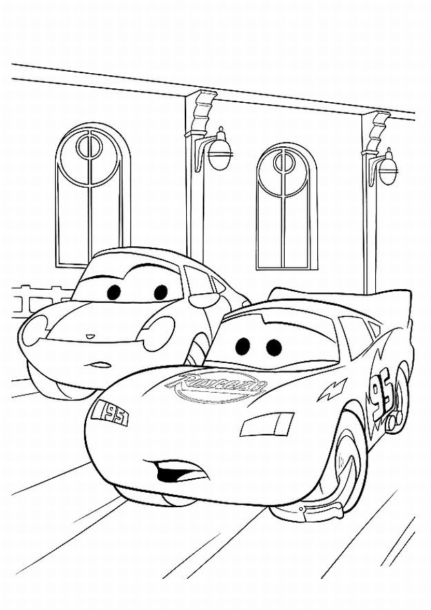ぬりえページ: レースカー (交通機関) #139001 - 無料の印刷可能なぬりえページ