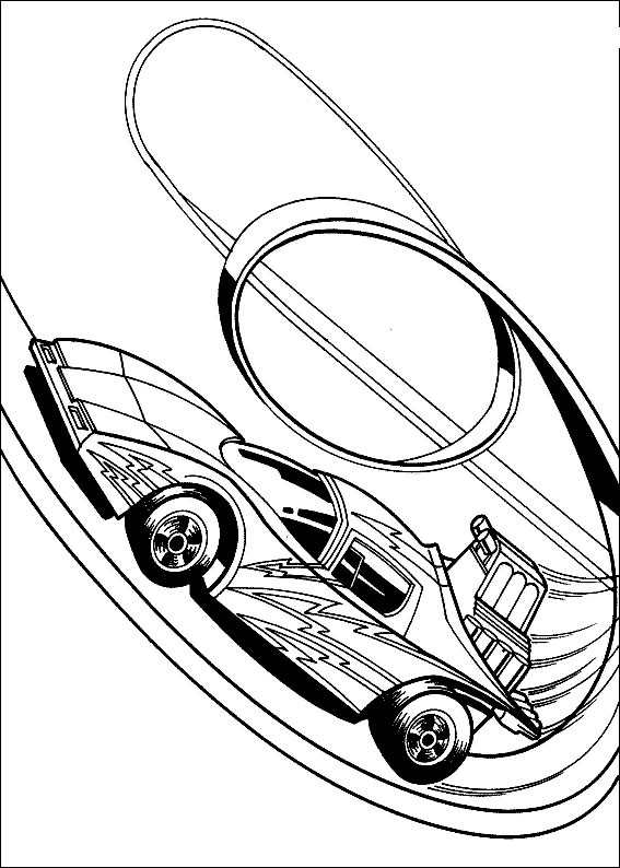 ぬりえページ: レースカー (交通機関) #139013 - 無料の印刷可能なぬりえページ