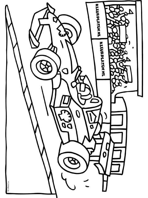 ぬりえページ: レースカー (交通機関) #139056 - 無料の印刷可能なぬりえページ