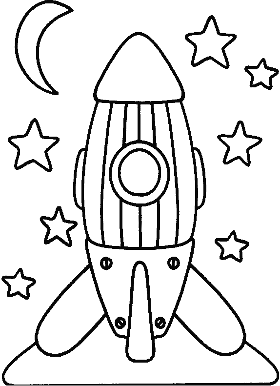 ぬりえページ: ロケット (交通機関) #140051 - 無料の印刷可能なぬりえページ