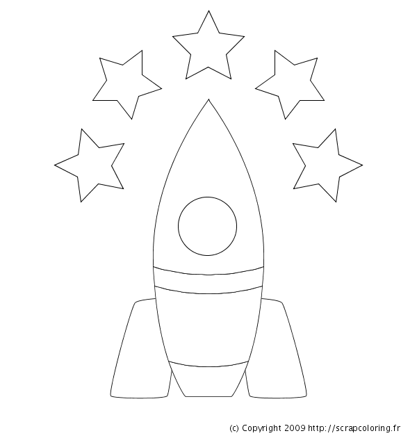 ぬりえページ: ロケット (交通機関) #140062 - 無料の印刷可能なぬりえページ