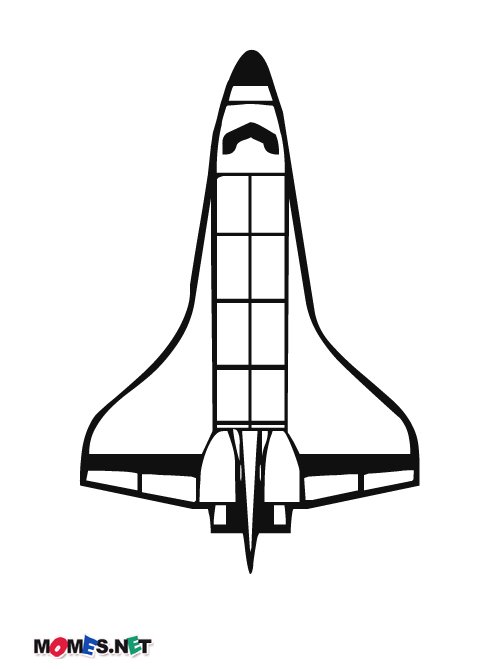 ぬりえページ: ロケット (交通機関) #140065 - 無料の印刷可能なぬりえページ