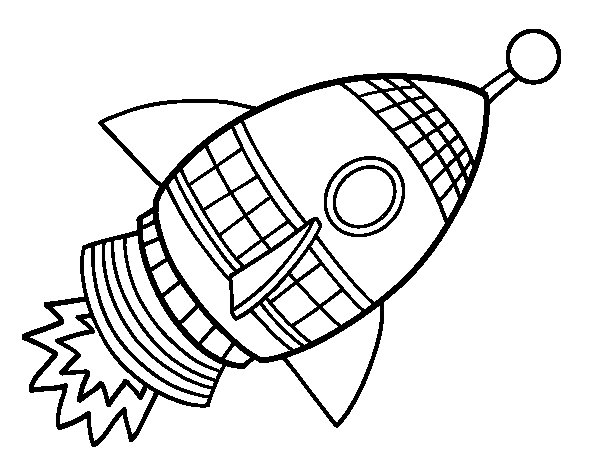 ぬりえページ: ロケット (交通機関) #140070 - 無料の印刷可能なぬりえページ