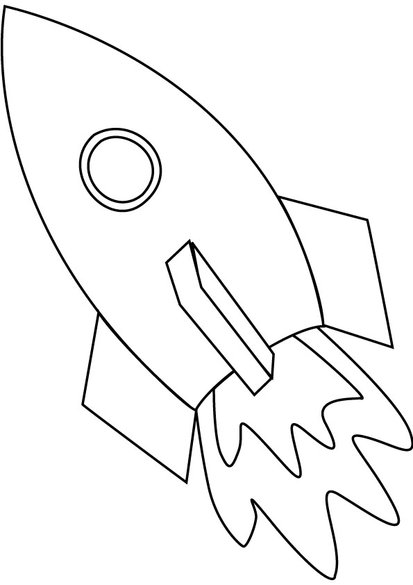 ぬりえページ: ロケット (交通機関) #140072 - 無料の印刷可能なぬりえページ
