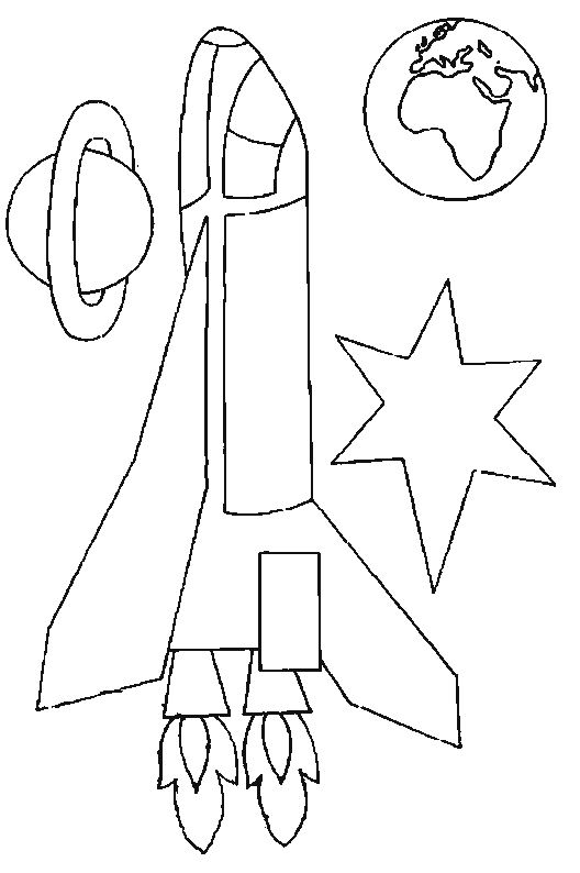 ぬりえページ: ロケット (交通機関) #140077 - 無料の印刷可能なぬりえページ
