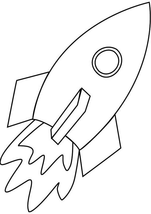 ぬりえページ: ロケット (交通機関) #140158 - 無料の印刷可能なぬりえページ