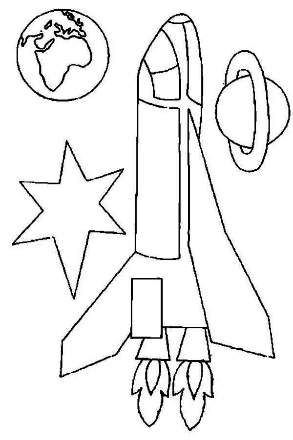 ぬりえページ: ロケット (交通機関) #140282 - 無料の印刷可能なぬりえページ