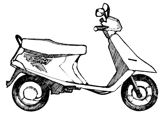 ぬりえページ: オートバイ (交通機関) #139530 - 無料の印刷可能なぬりえページ