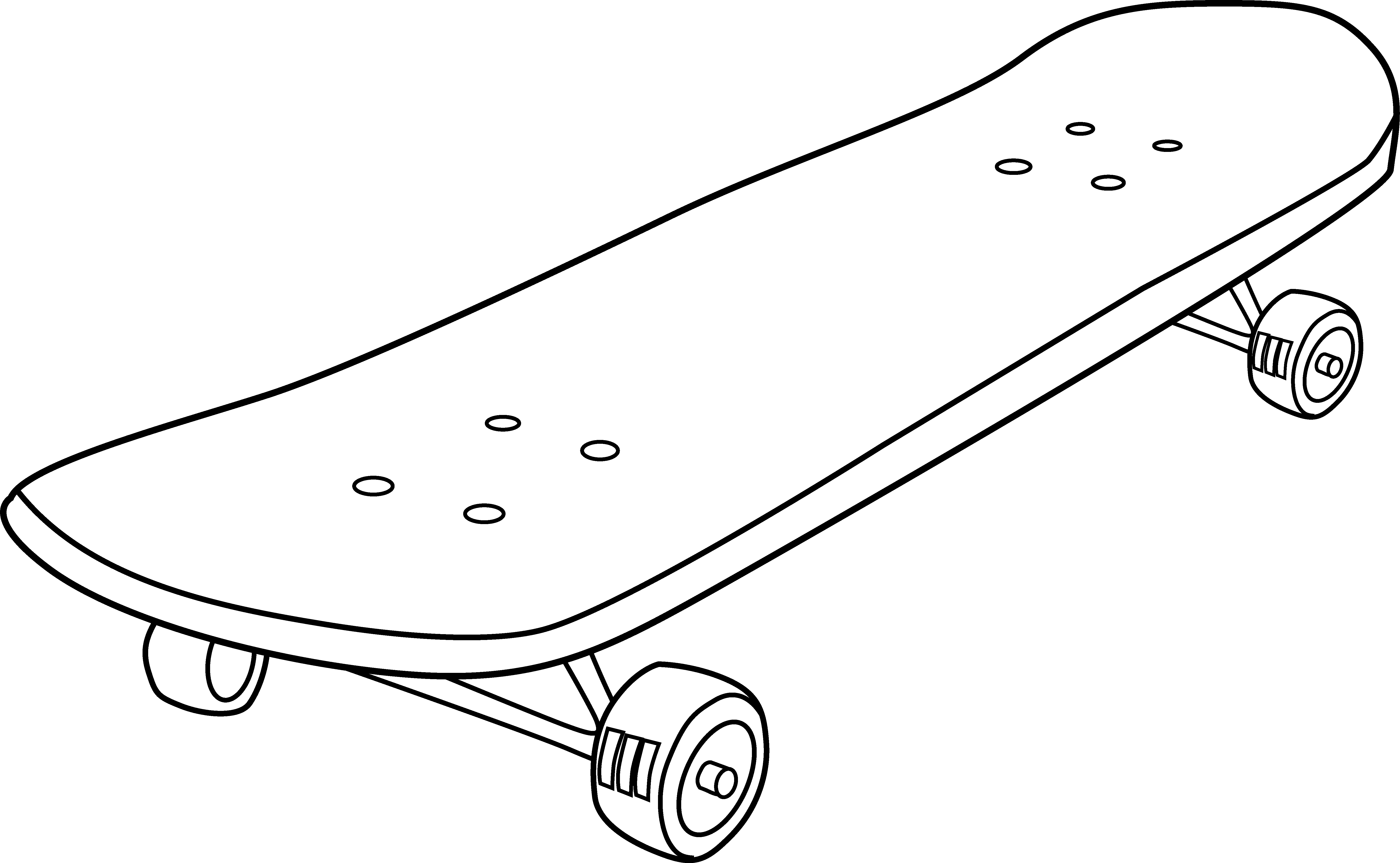 ぬりえページ: スケートボード / スケボー (交通機関) #139289 - 無料の印刷可能なぬりえページ