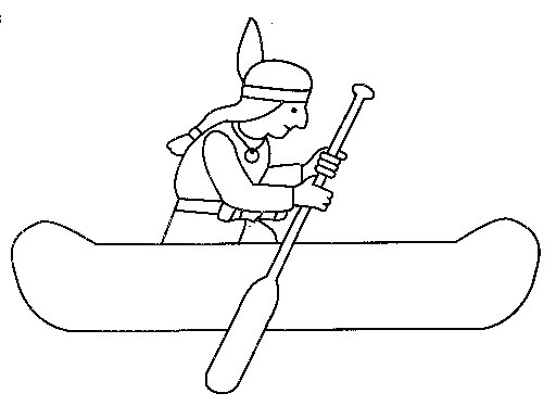 ぬりえページ: カヌー・手漕ぎボート (交通機関) #142183 - 無料の印刷可能なぬりえページ