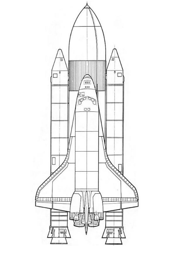 ぬりえページ: 宇宙船 (交通機関) #140315 - 無料の印刷可能なぬりえページ