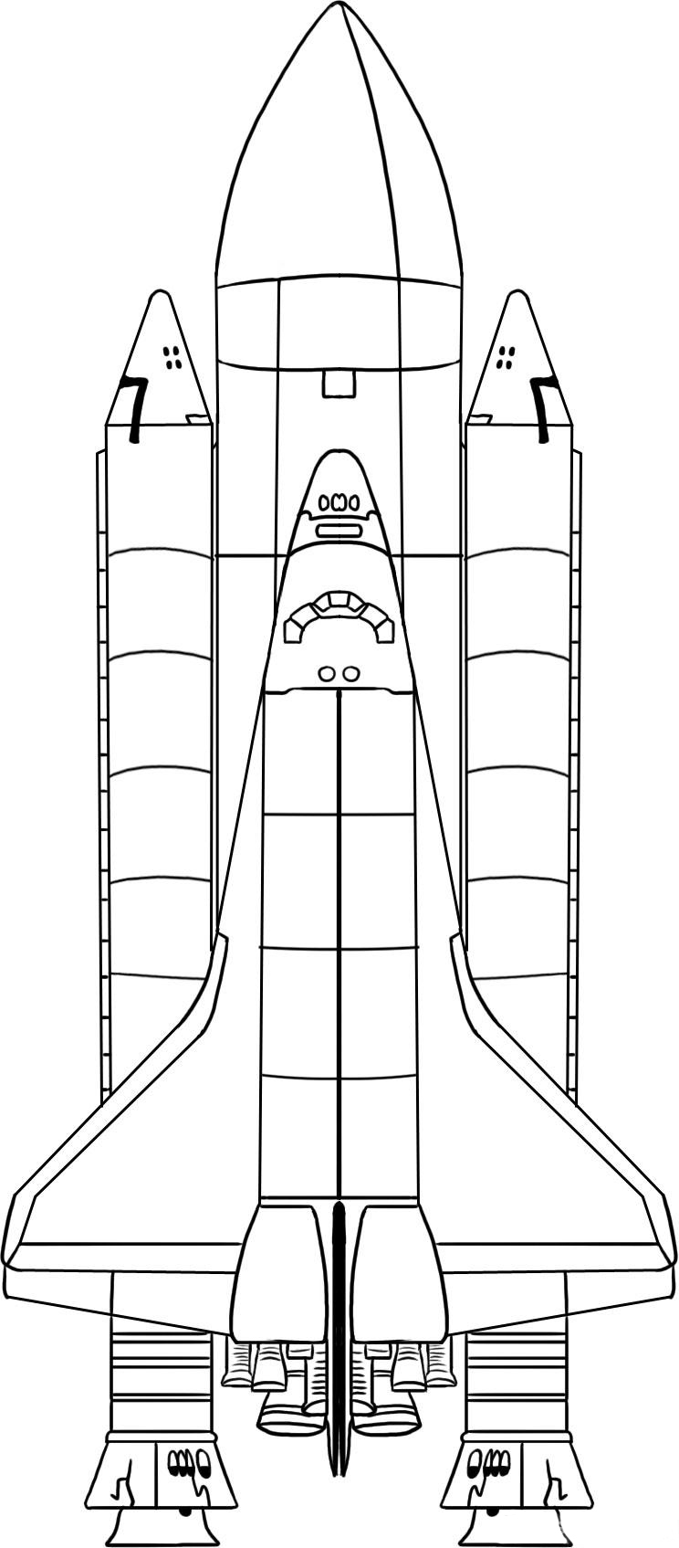 ぬりえページ: 宇宙船 (交通機関) #140462 - 無料の印刷可能なぬりえページ