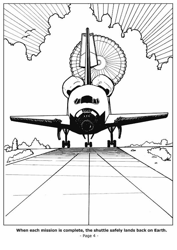 ぬりえページ: 宇宙船 (交通機関) #140468 - 無料の印刷可能なぬりえページ