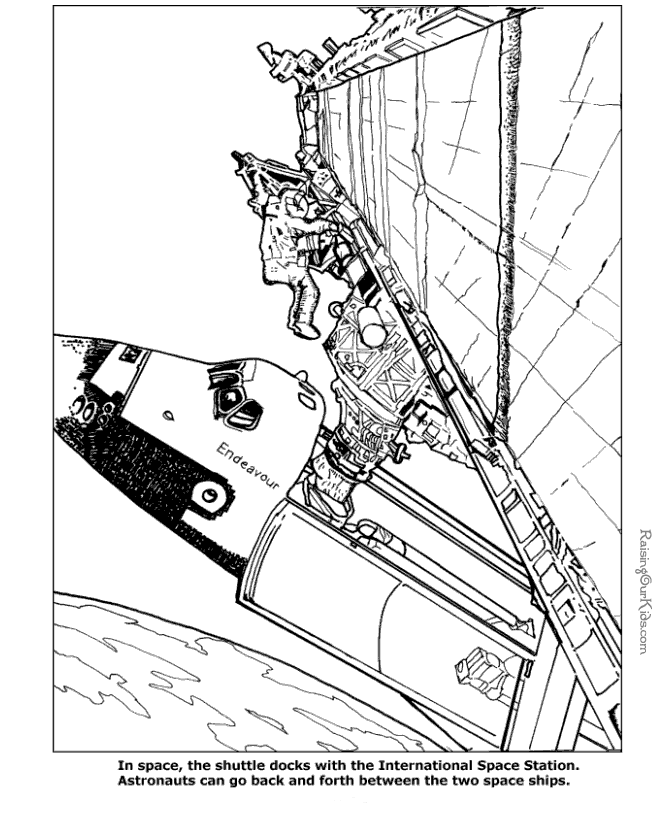 ぬりえページ: 宇宙船 (交通機関) #140484 - 無料の印刷可能なぬりえページ