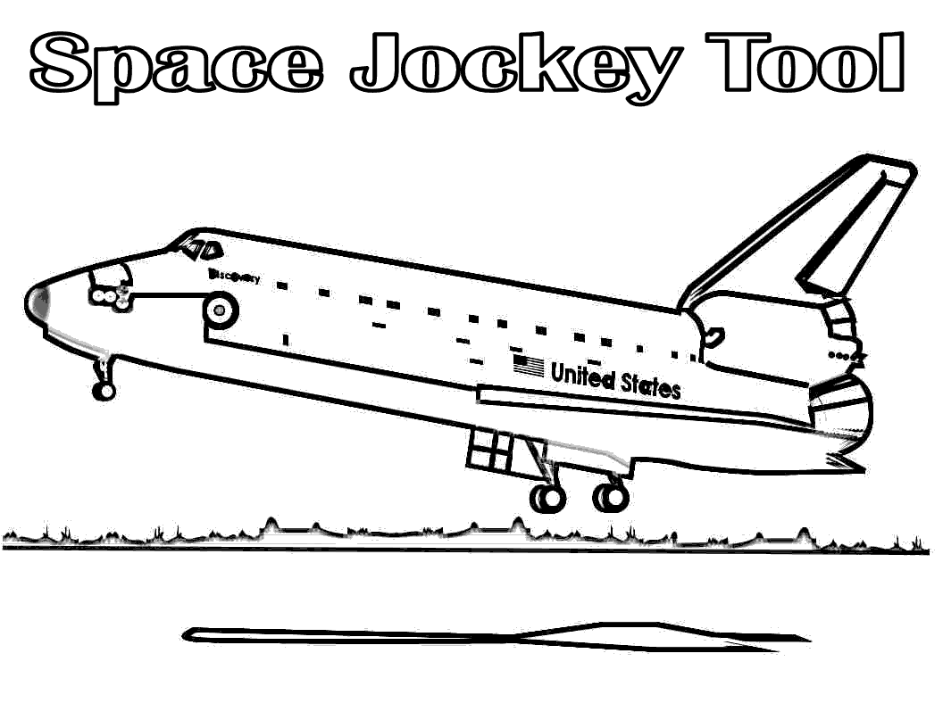ぬりえページ: 宇宙船 (交通機関) #140498 - 無料の印刷可能なぬりえページ
