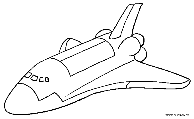 ぬりえページ: 宇宙船 (交通機関) #140501 - 無料の印刷可能なぬりえページ