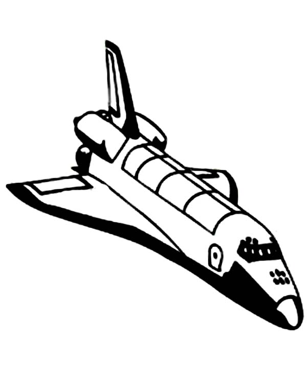 ぬりえページ: 宇宙船 (交通機関) #140523 - 無料の印刷可能なぬりえページ