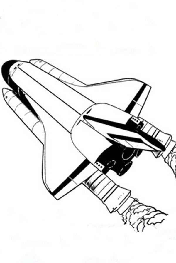 ぬりえページ: 宇宙船 (交通機関) #140553 - 無料の印刷可能なぬりえページ