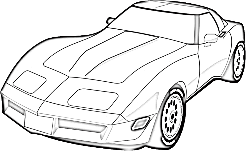 ぬりえページ: スポーツカー・チューニング (交通機関) #147141 - 無料の印刷可能なぬりえページ