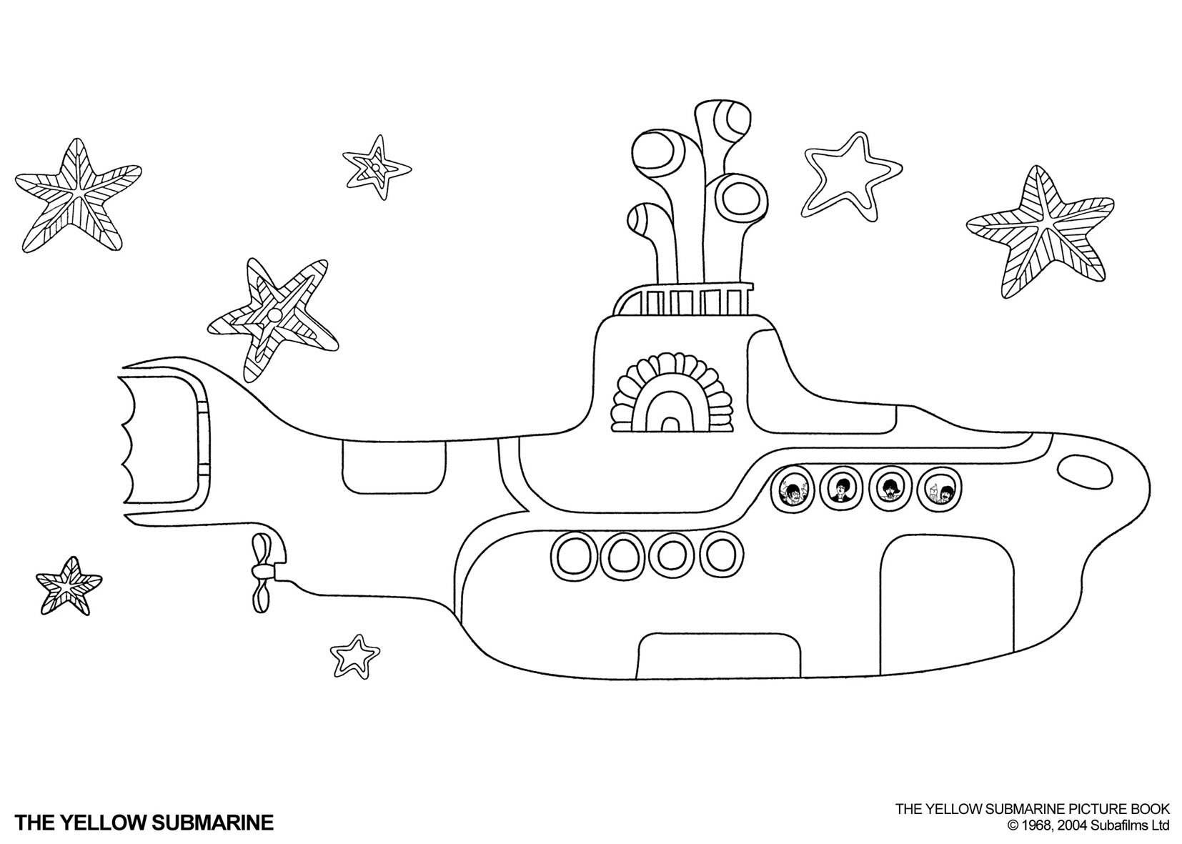 ぬりえページ: 潜水艦 (交通機関) #137697 - 無料の印刷可能なぬりえページ