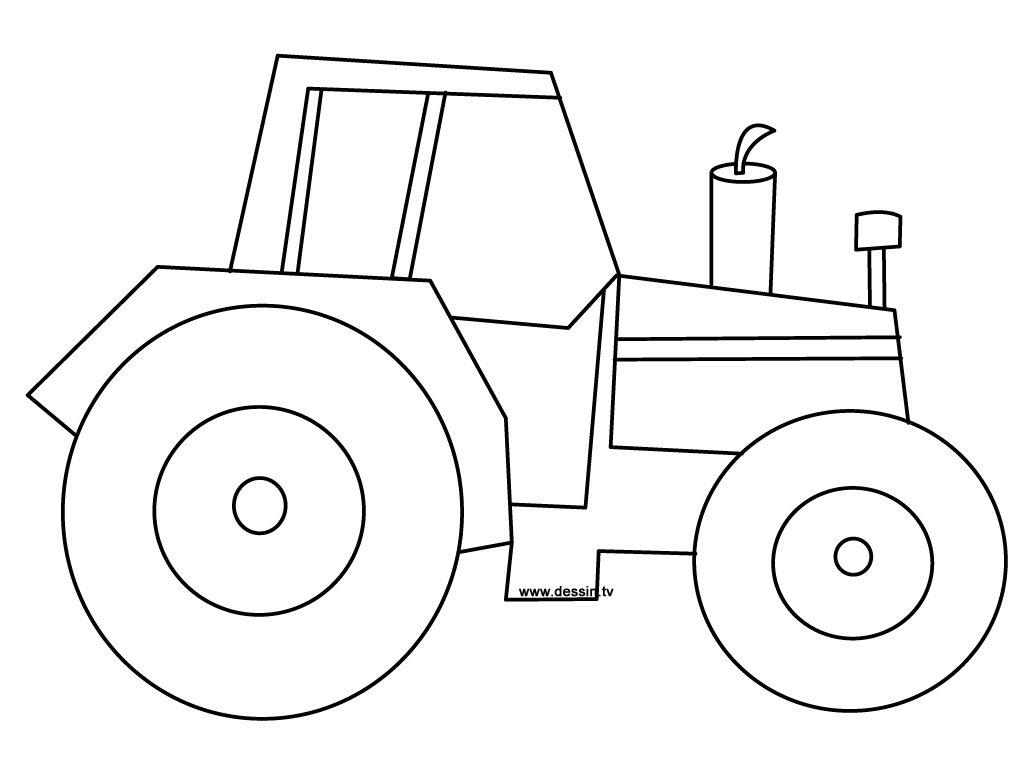 ぬりえページ: トラクター (交通機関) #141934 - 無料の印刷可能なぬりえページ