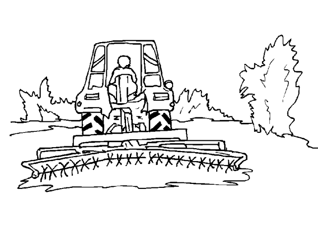 ぬりえページ: トラクター (交通機関) #141970 - 無料の印刷可能なぬりえページ