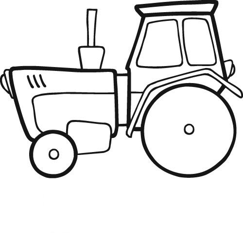 ぬりえページ: トラクター (交通機関) #142000 - 無料の印刷可能なぬりえページ
