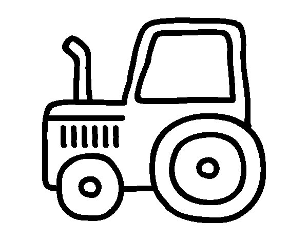 ぬりえページ: トラクター (交通機関) #142041 - 無料の印刷可能なぬりえページ