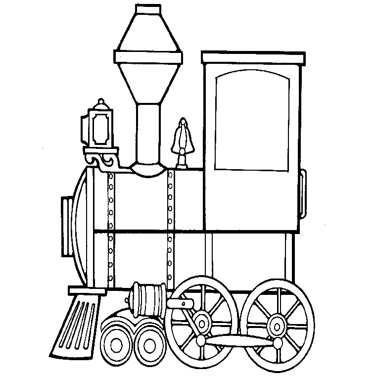 ぬりえページ: 電車・機関車 (交通機関) #135028 - 無料の印刷可能なぬりえページ