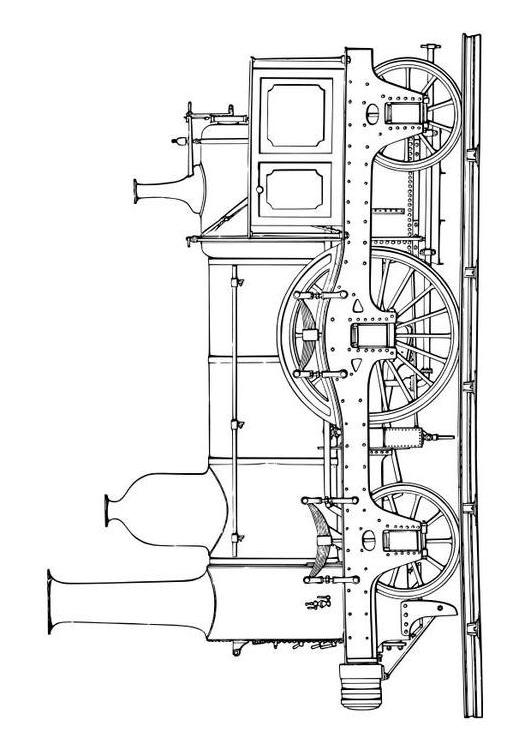 ぬりえページ: 電車・機関車 (交通機関) #135031 - 無料の印刷可能なぬりえページ