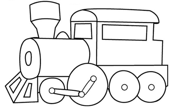 ぬりえページ: 電車・機関車 (交通機関) #135046 - 無料の印刷可能なぬりえページ