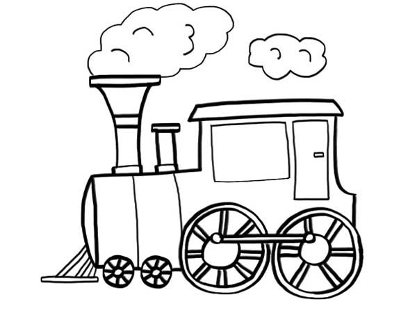 ぬりえページ: 電車・機関車 (交通機関) #135105 - 無料の印刷可能なぬりえページ