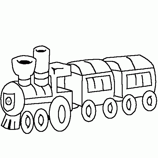 ぬりえページ: 電車・機関車 (交通機関) #135131 - 無料の印刷可能なぬりえページ