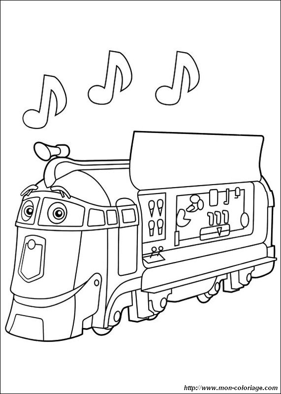 ぬりえページ: 電車・機関車 (交通機関) #135155 - 無料の印刷可能なぬりえページ