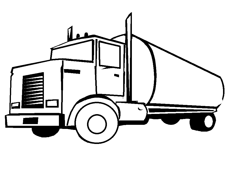 ぬりえページ: トラック (交通機関) #135536 - 無料の印刷可能なぬりえページ