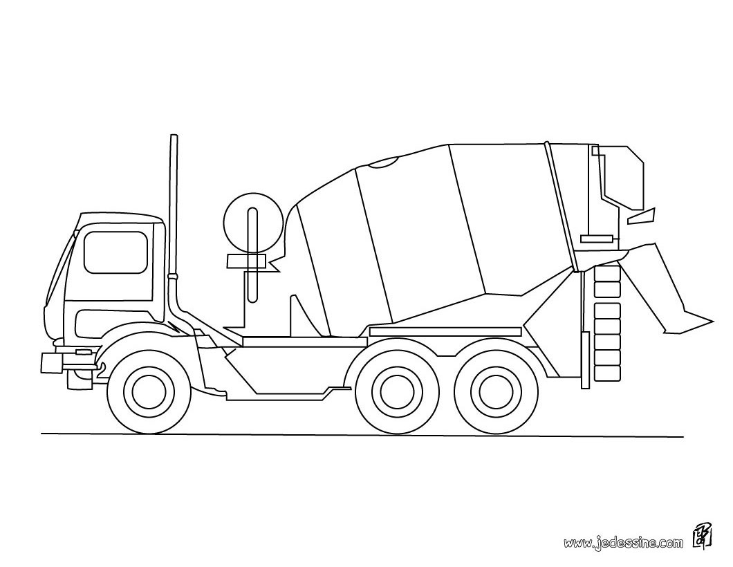 ぬりえページ: トラック (交通機関) #135566 - 無料の印刷可能なぬりえページ