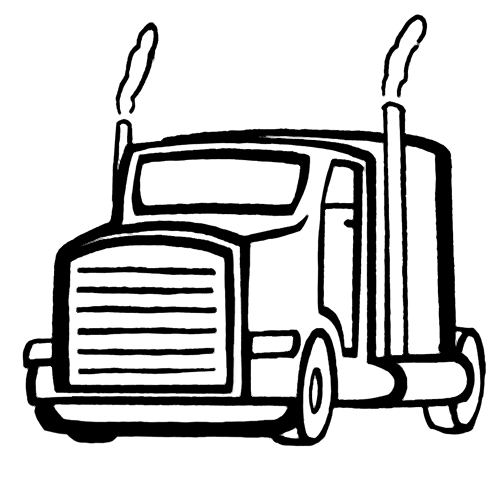 ぬりえページ: トラック (交通機関) #135578 - 無料の印刷可能なぬりえページ