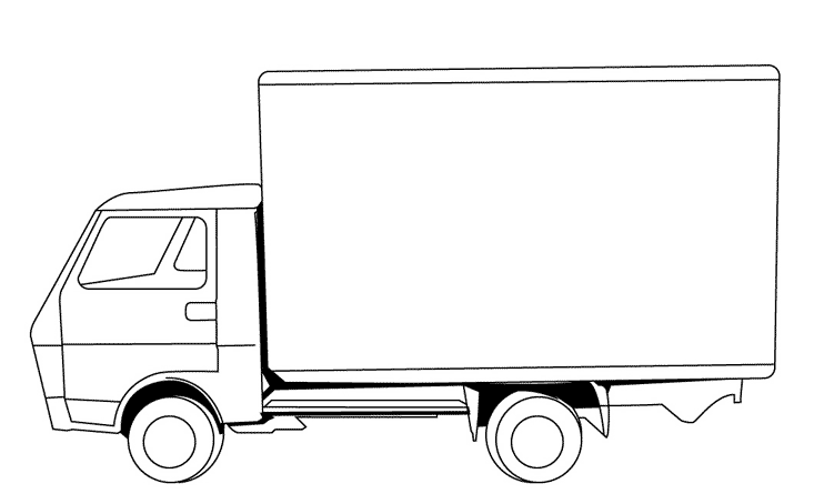 ぬりえページ: トラック (交通機関) #135593 - 無料の印刷可能なぬりえページ