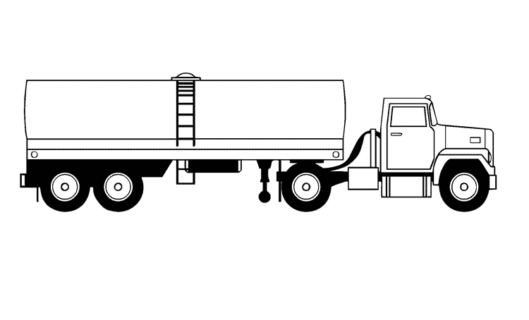 ぬりえページ: トラック (交通機関) #135605 - 無料の印刷可能なぬりえページ