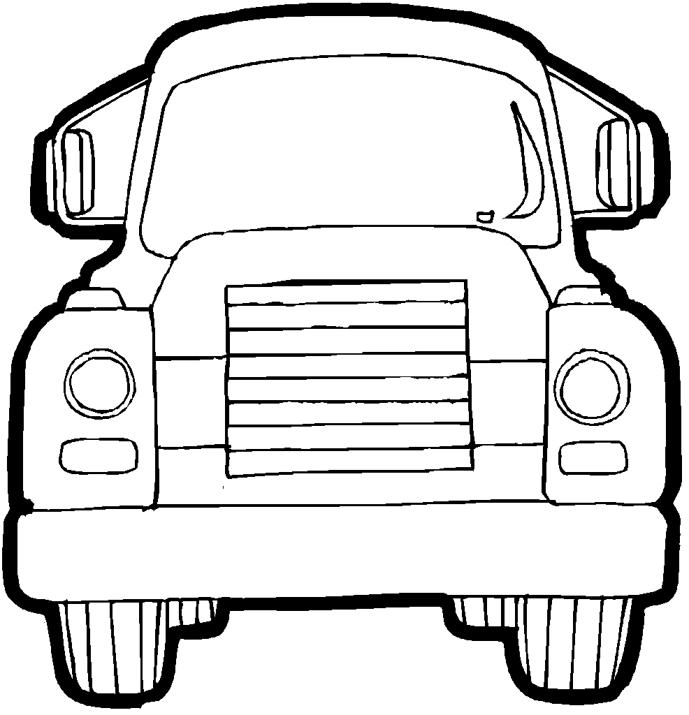 ぬりえページ: トラック (交通機関) #135631 - 無料の印刷可能なぬりえページ