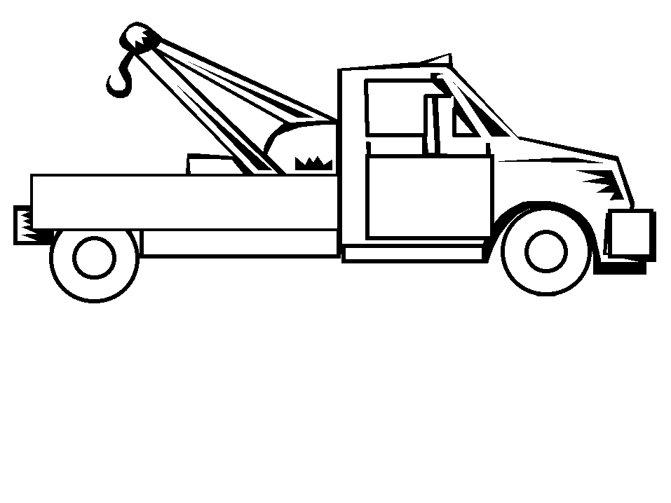 ぬりえページ: トラック (交通機関) #135632 - 無料の印刷可能なぬりえページ