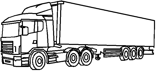 ぬりえページ: トラック (交通機関) #135652 - 無料の印刷可能なぬりえページ